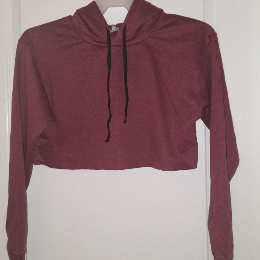 Cropped hoodie